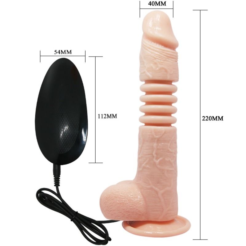 Vibratore Baile realistico con telecomando