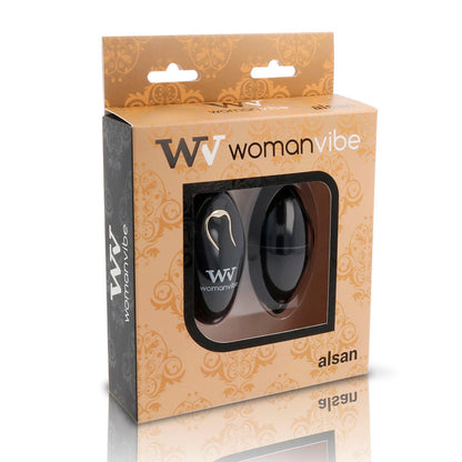Womanvibe alsan egg telecomando nero silicone nero
