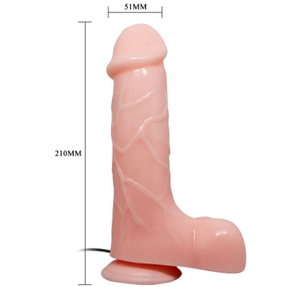 Vibratore Baile realistico barbara natural 21 cm
