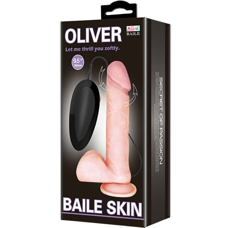 Vibratore Baile Oliver realistico con vibrazione