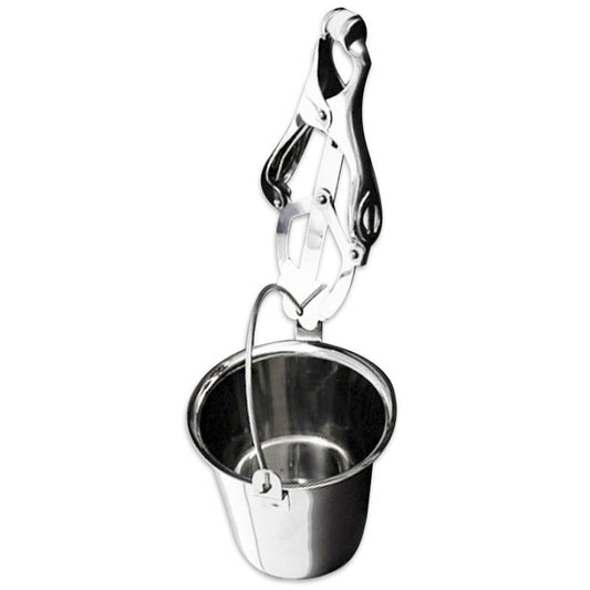 Pinze per capezzoli Metal hard con pesetti