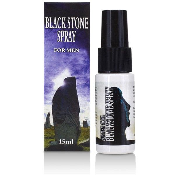 Spray ritardante black stone per uomo 15ml