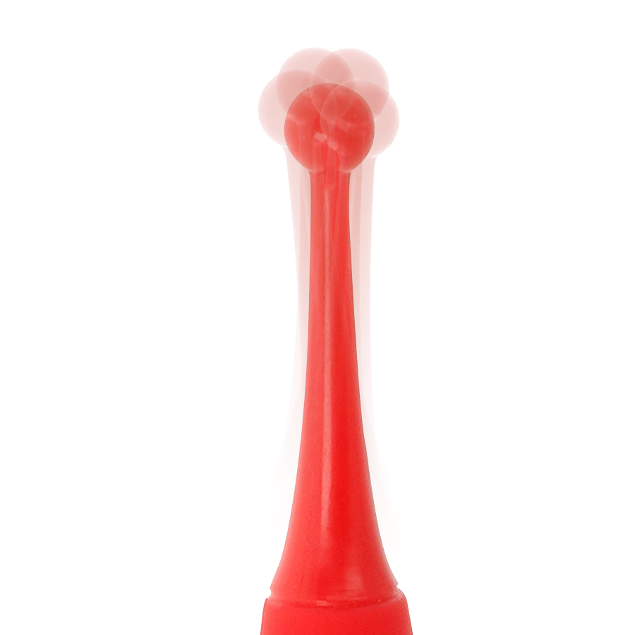 Vibratore clitoride Hallo focus rosso