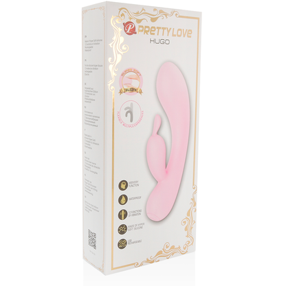 PRETTY LOVE - VIBROMASSEUR HUGO RABBIT LOVE SMART AVEC OREILLES