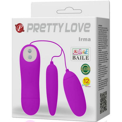 Ovetto vibrante Pretty Love Irma doppio ovetto