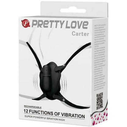 Strap-on Pretty Love Carter con vibrazione