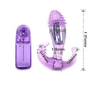 Estimulador vaginal y anal con vibracion