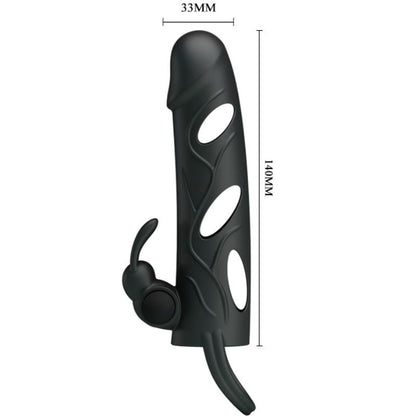 Guaina vibrante Pretty Love Male 14 cm
