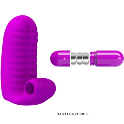 Vibratore Pretty love abbott da dito lilla