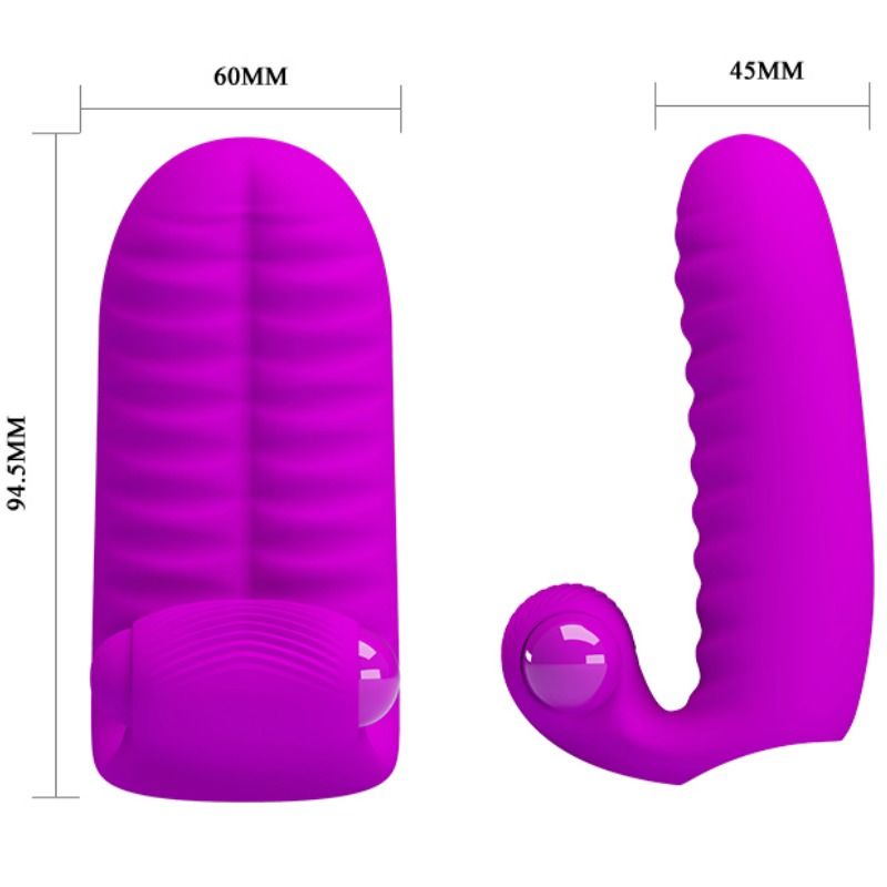 Vibratore Pretty love abbott da dito lilla