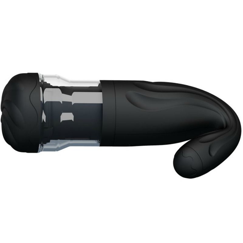 Masturbatori uomo Pretty love Breton nero con cavo usb