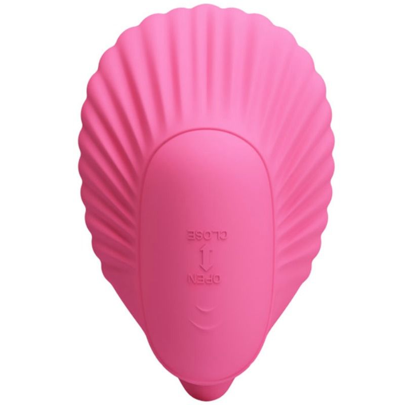 Vibratore telecomndato Pretty Love rosa indossabile a conchiglia