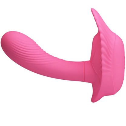 Vibratore telecomndato Pretty Love rosa indossabile a conchiglia
