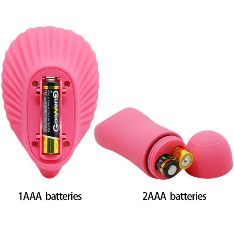 Vibratore telecomndato Pretty Love rosa indossabile a conchiglia