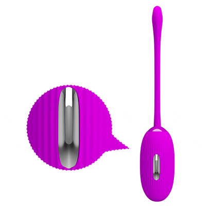 Ovetto vibrante Pretty love shock fun viola telecomandato