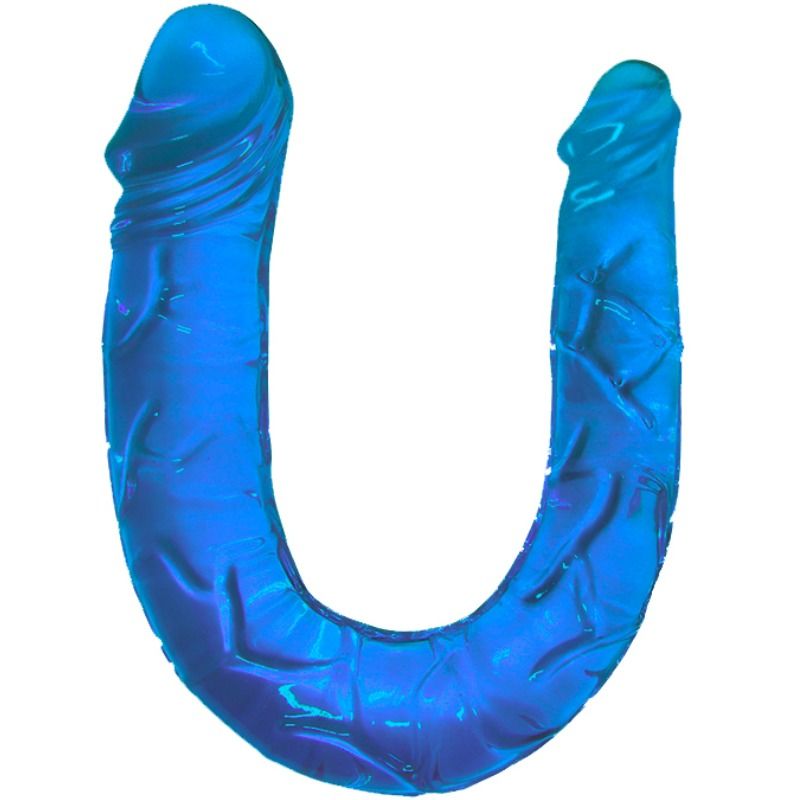Dildo Realistico Baile Dildos Double Dong Blu