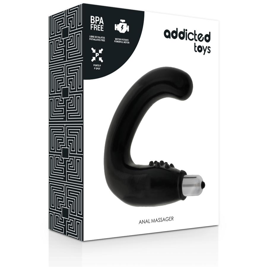 Massaggiatore Prostata Addicte Toys Nero