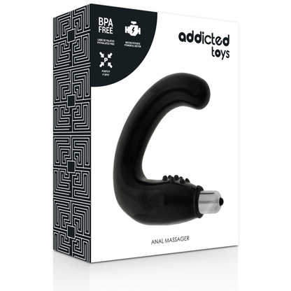 Massaggiatore Prostata Addicte Toys Nero