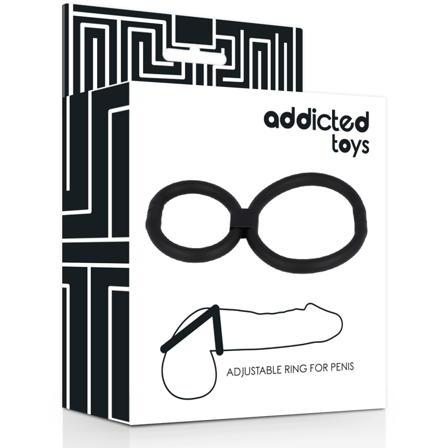Anello per il pene Addicted toys doppio anello