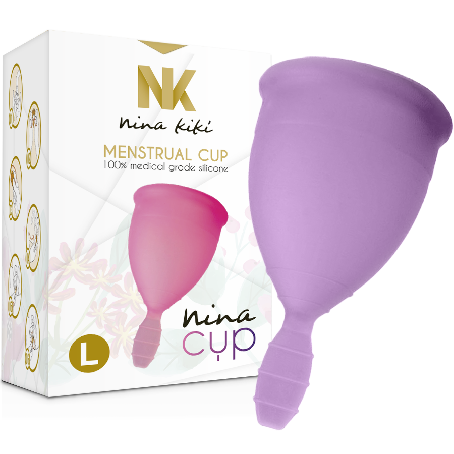 Coppette Mestruali Nini Kiki Nina Cup Taglia L Viola