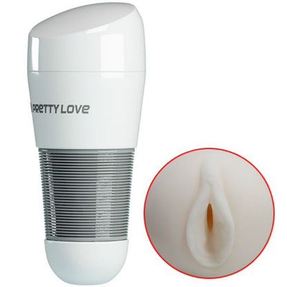 Masturbateur masculin Pretty Love Kitty, blanc, vagin