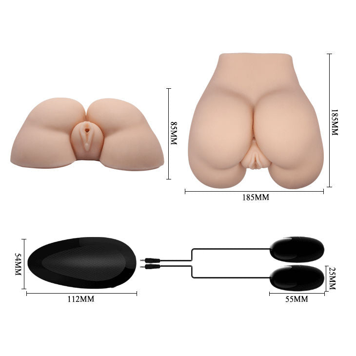 Crazy bull - ano e vagina realistici con postura vibrante 5