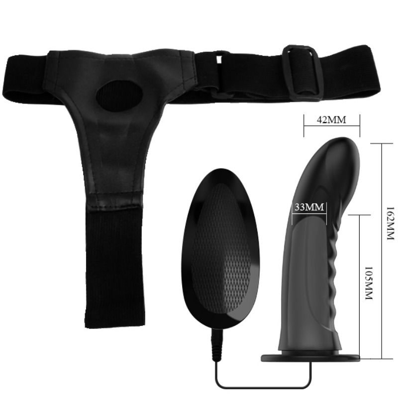 Strap-on dildo Pretty love male Marvin con vibrazione