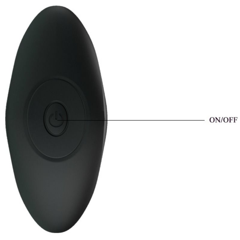 Butt plug Pretty Love con vibrazione e telecomando