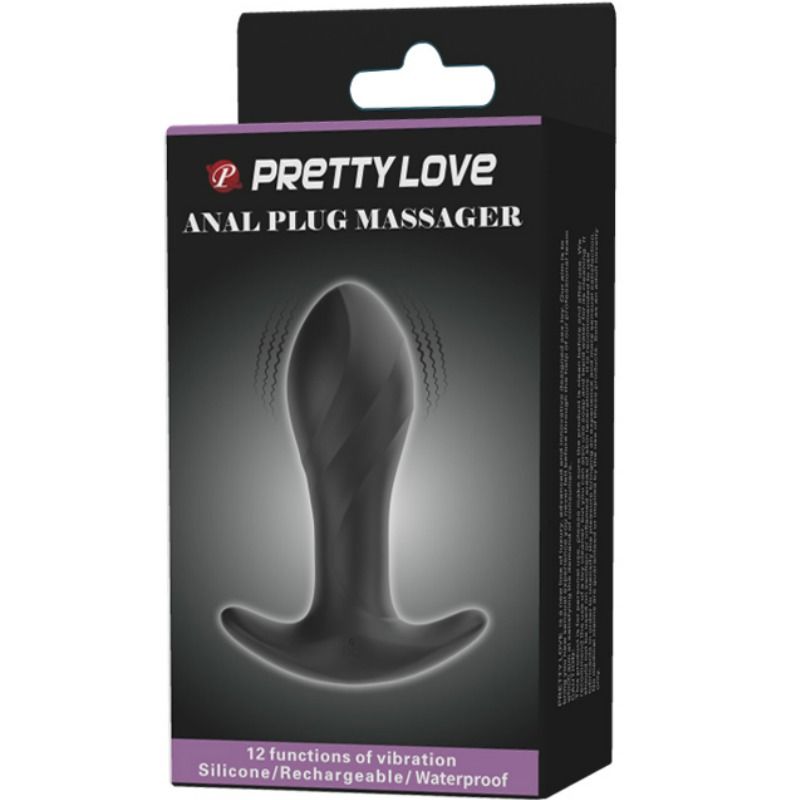 Butt plug Pretty Love con vibrazione e telecomando