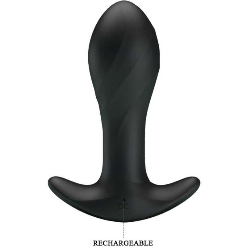 Butt plug Pretty Love con vibrazione e telecomando