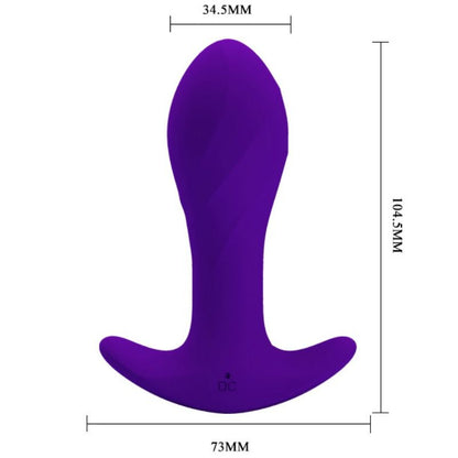Butt Plug Pretty Love Morton con vibrazione lilla