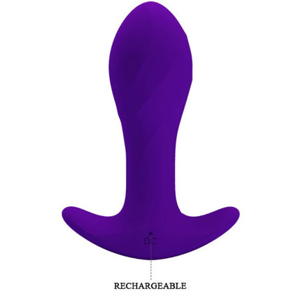Butt Plug Pretty Love Morton con vibrazione lilla