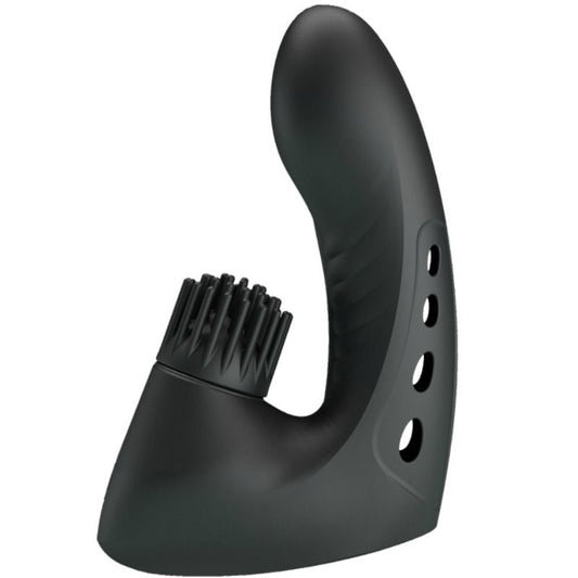 Vibratore da dito Pretty Love Norton con stimolatore clitorideo