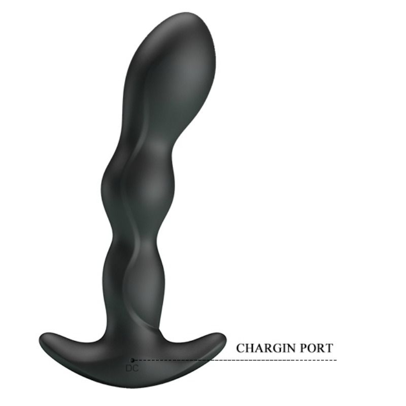 Butt plug Pretty love con vibrazione nero