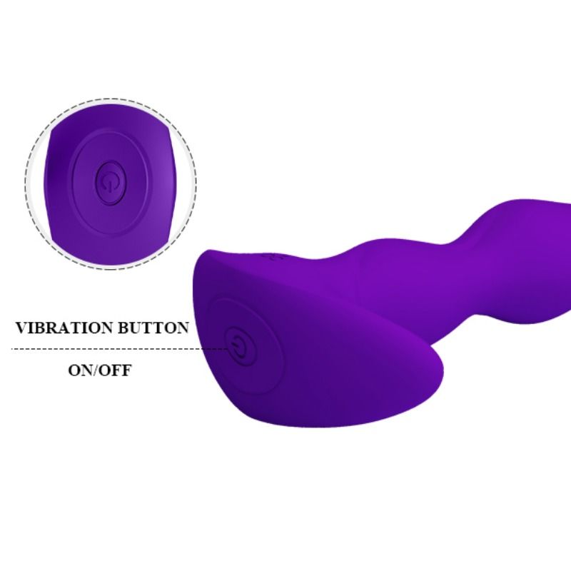 Anal toys Pretty Love Yale con vibrazione