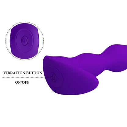 Anal toys Pretty Love Yale con vibrazione