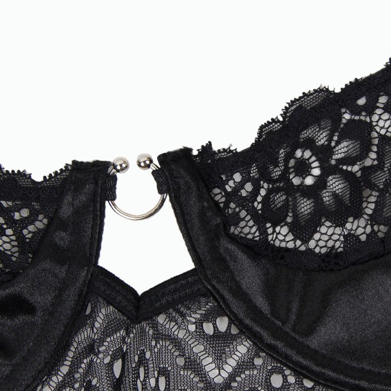 Corsetto e cintura subblime nero l / xl