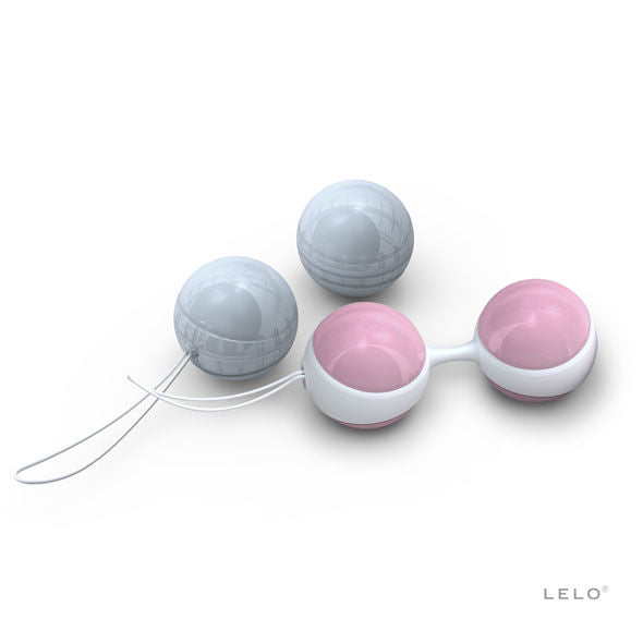 Palline vaginali lelo luna beads rosa/celesti