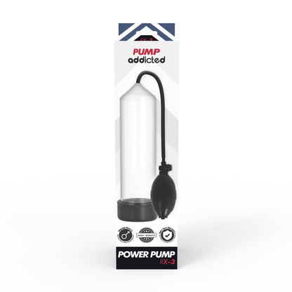 Pompe per il pene Pump addicted rx3 trasparente