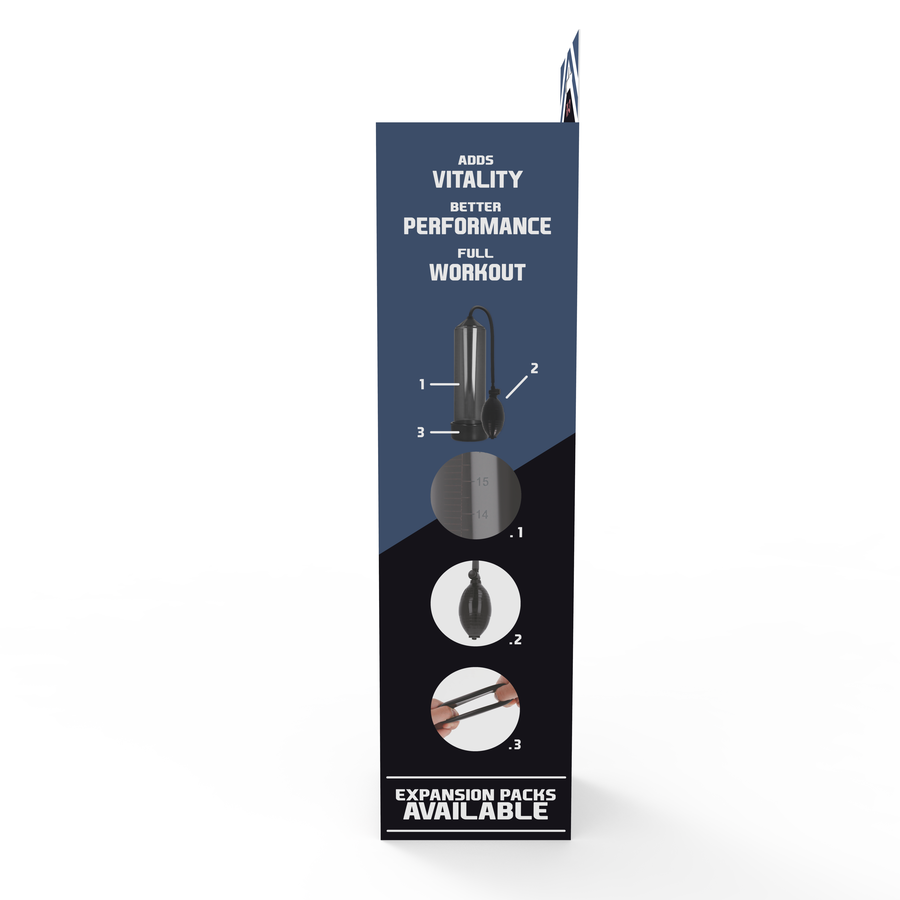 Pompe per il pene Pump Addicted Nero rx3