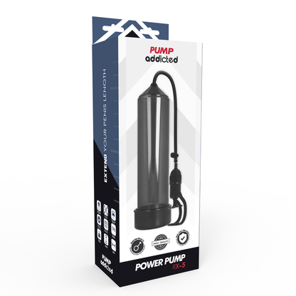 Pompe per il pene Pump addicted rx5 nero