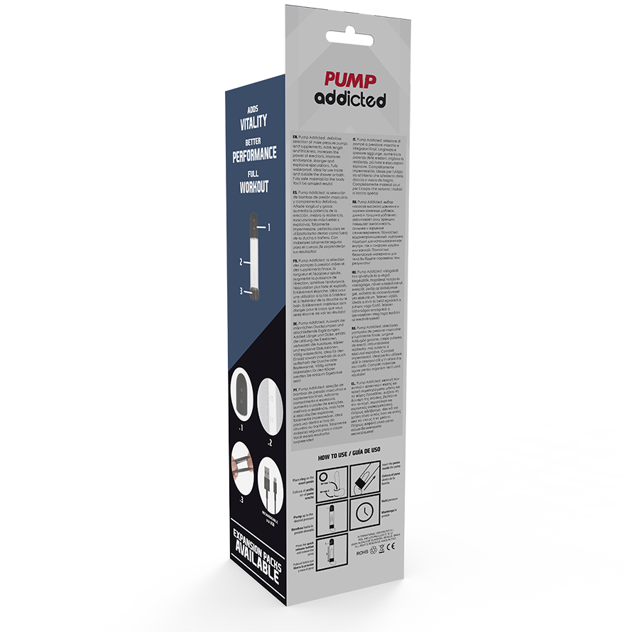 Pompe per il pene Pump addicted rx11 automatica