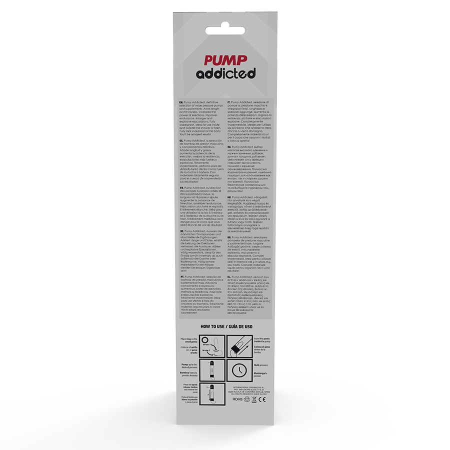 Pompe per il pene Pump addicted rx11 automatica