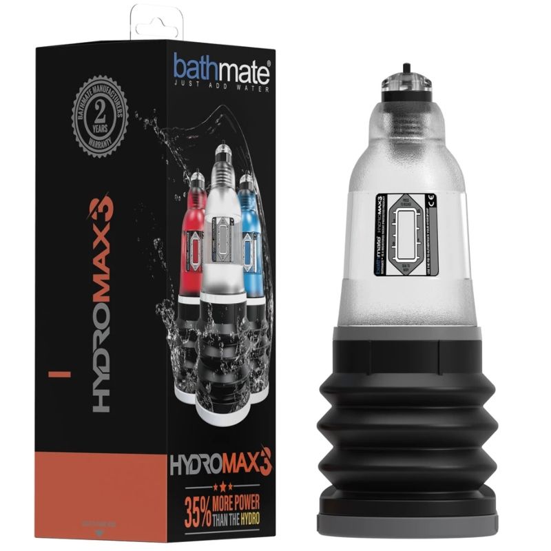 Pompe per il pene Bathmate hydromax 3 trasparente