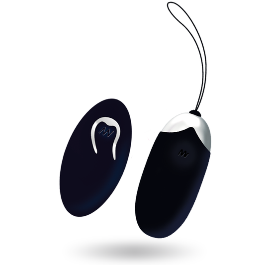 Uovo vibrante intense flippy ii con telecomando nero