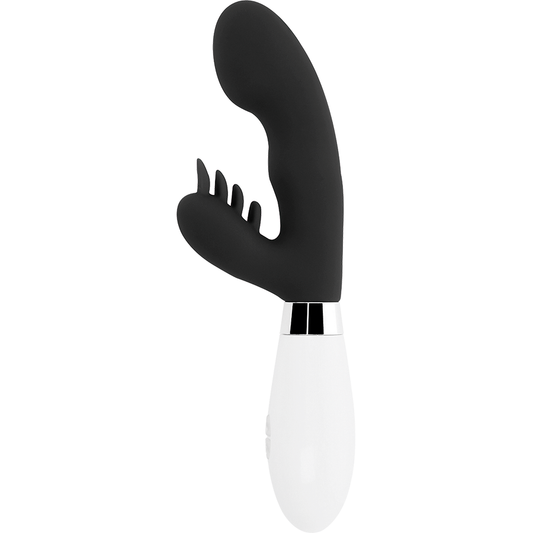 Vibratore Rabbit Glossy Elvis Nero