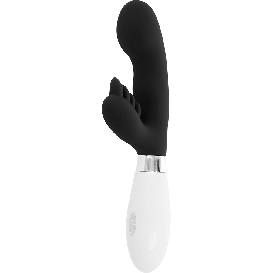 Vibratore Rabbit Glossy Elvis Nero