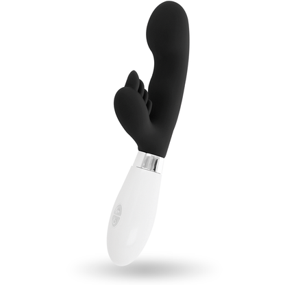 Vibratore Rabbit Glossy Elvis Nero