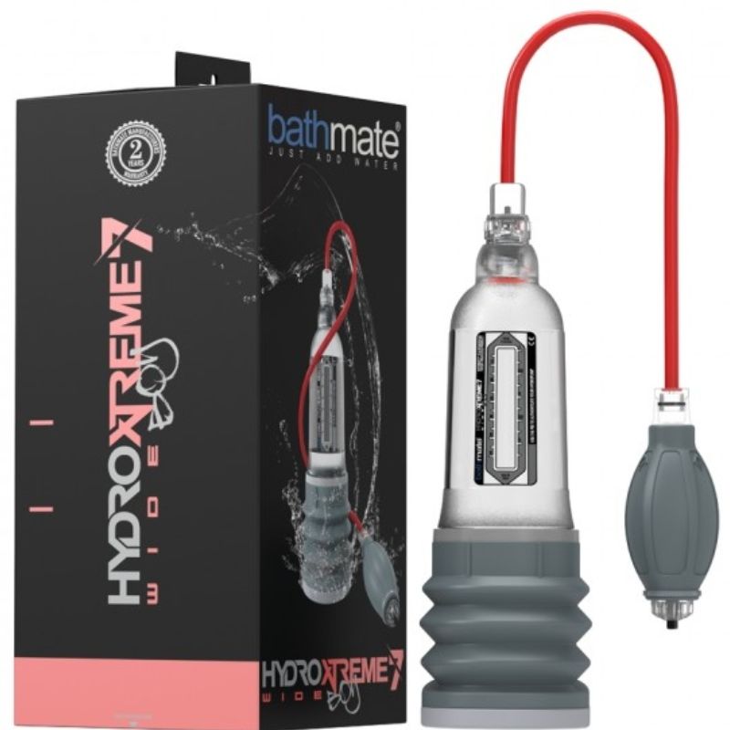 Pompe per il pene Bathmate hydroxtreme 7 wide trasparente