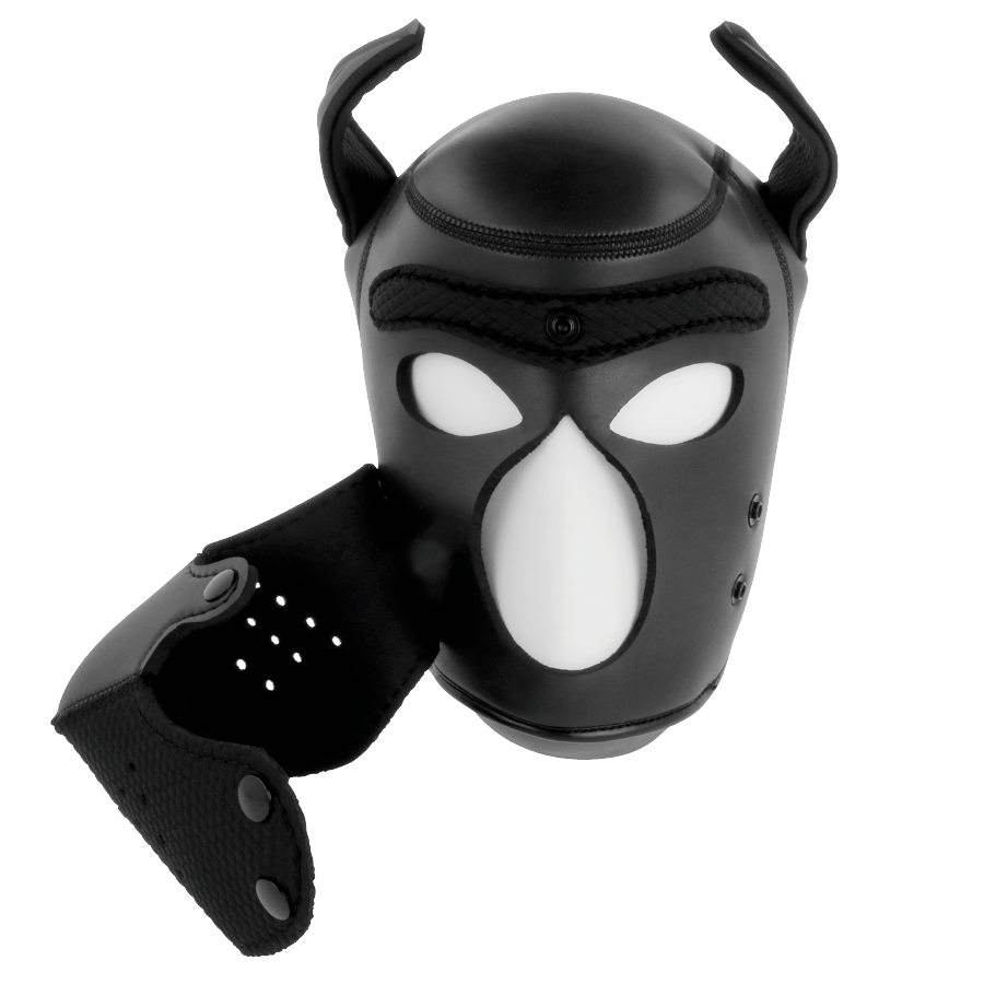 Maschere Darkness neoprene con museruola rimovibile m